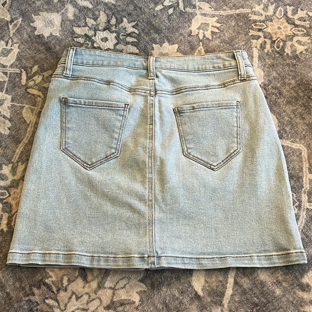 Vintage Arizona Jean Company Denim Jean Mini Skirt - Picture 6 of 6